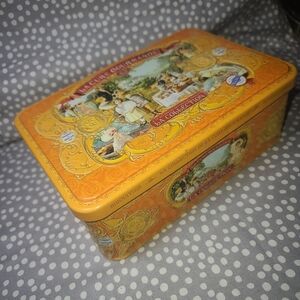 Vintage Fancy Cookie Tin Provence Alpes Cote D'Azur La Cure Gourmande France VGC